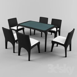 Table _ Chair - Dining Group _Bologna_ 