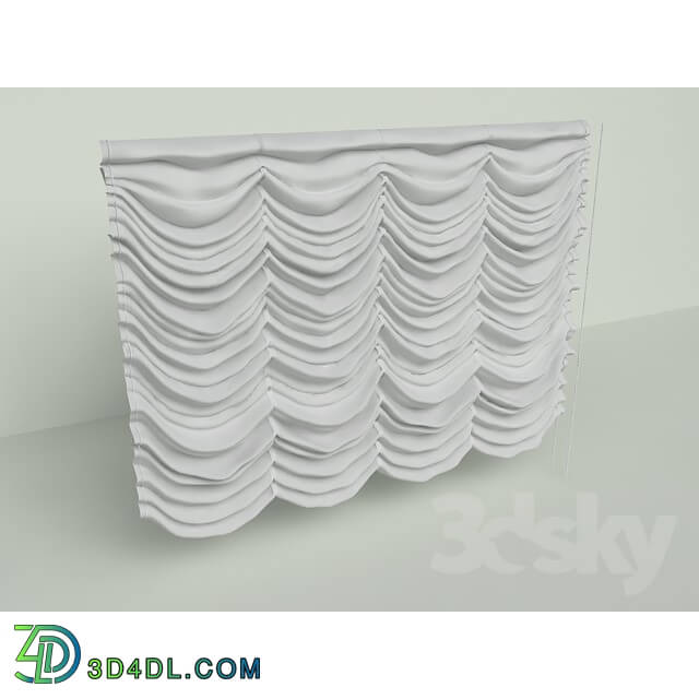 Curtain - slat rimska classic