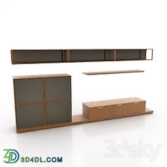 Wardrobe _ Display cabinets - Modular furniture