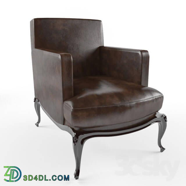 Arm chair - Rue Royale Lounge Ottoman