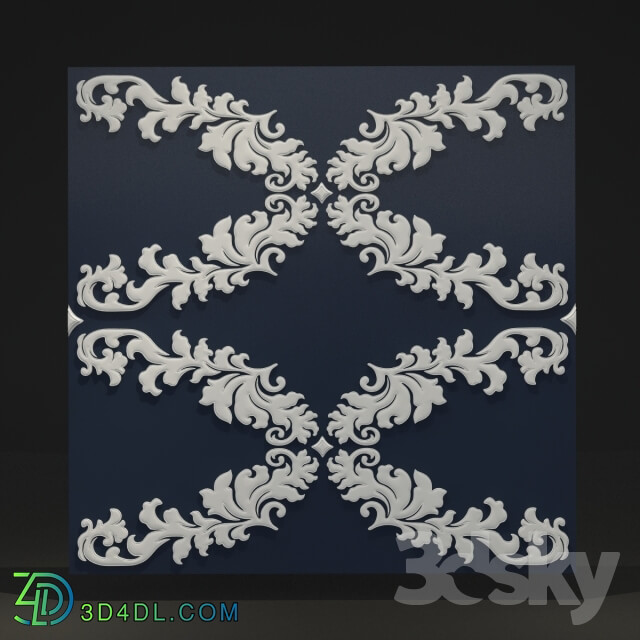 Decorative plaster - Decor panel