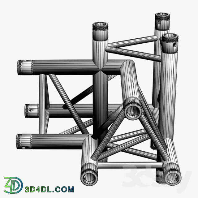 Other architectural elements - Triangular Truss Corner Junction 102