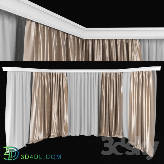 Curtain - silk curtains