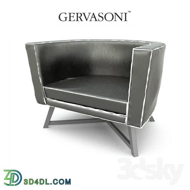 Arm chair - Gervasoni - Gray 08