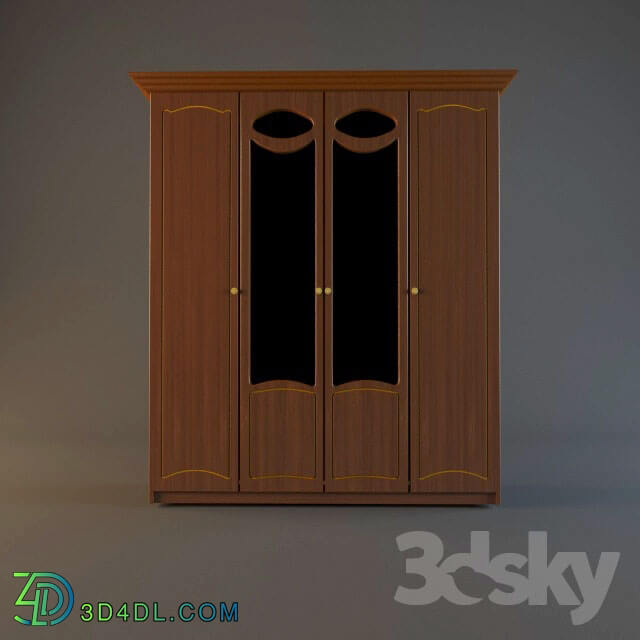 Wardrobe _ Display cabinets - Wardrobe _Alexander 4A_