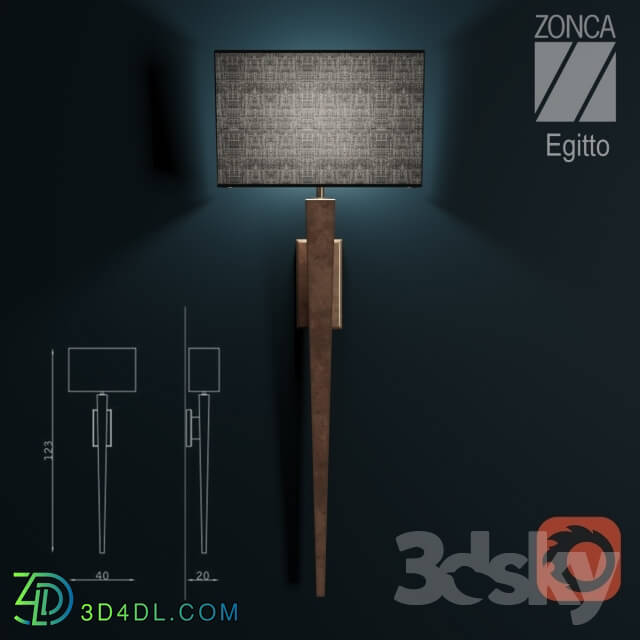 Wall light - Bra Egitto_ Zonca