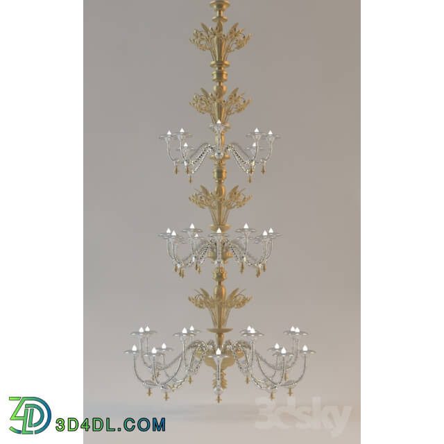 Ceiling light - chandelier Glass _ Glass