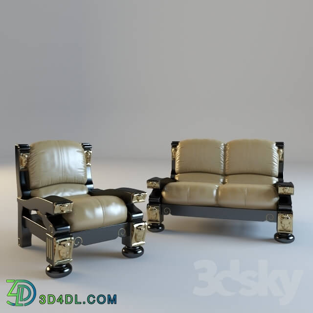 Sofa - Sofa and armchair