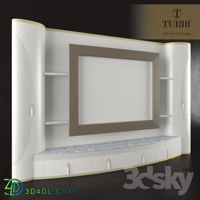 Other - Turri Caractere collection_ tv shelf