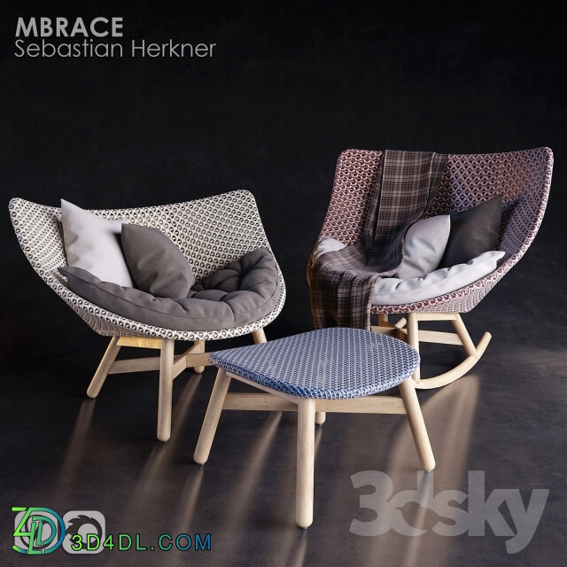 Arm chair - DEDON MBRACE