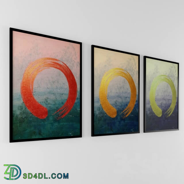 Frame - Circle Paintings Artwork collection