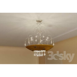 Ceiling light - chandelier ANTIQUES _Stil Lux_ Italy_ 