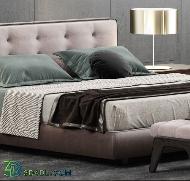 Bed - Minotti Bedford Bed
