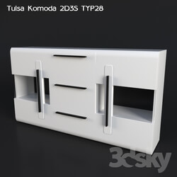 Sideboard _ Chest of drawer - Helvetia Tulsa Komoda 2D3S TYP28 