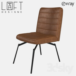 Chair - Chair LoftDesigne 2559 model 