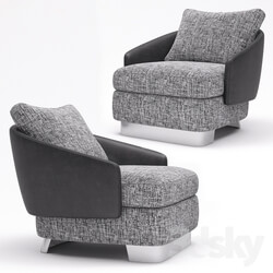 Arm chair - Minotti Lawson Large Armchair 
