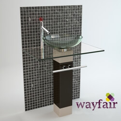 Wash basin - 23 Inch Single Bathroom Vanity Set 3 