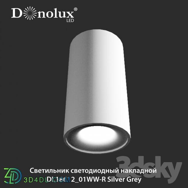 Spot light - LED lamp DL18612 _ 01WW-R Silver Grey