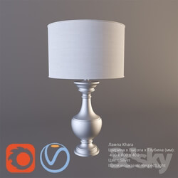 Table lamp - Khara Silver Lamp 
