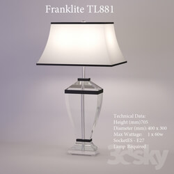 Table lamp - Franklite TL881 