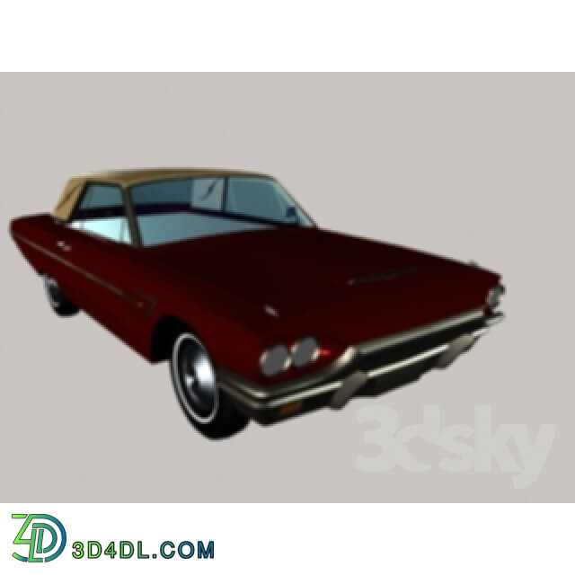 Transport - 64-Ford-Thunderbird