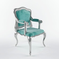 Arm chair - Armchair Regency Turquoise 