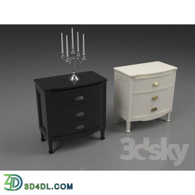 Sideboard _ Chest of drawer - Chest 76h46h80 cm