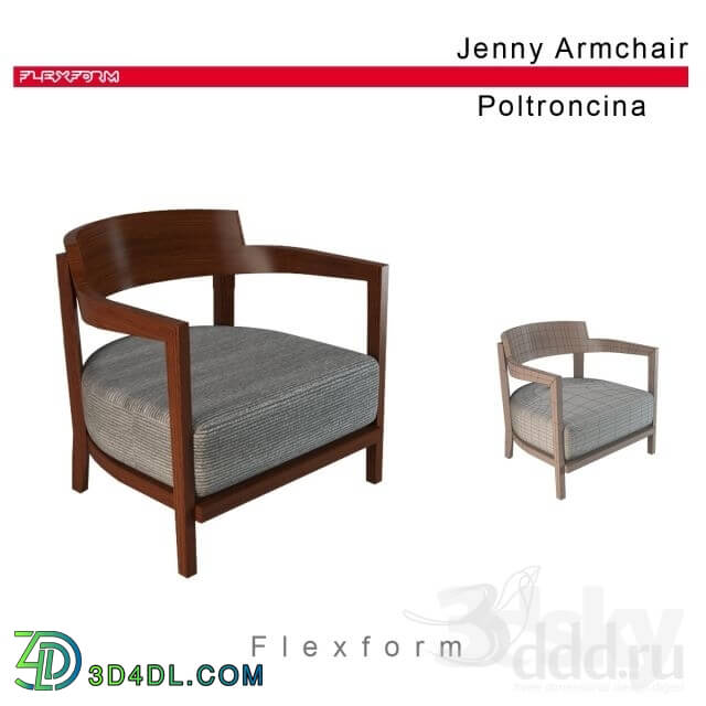 Arm chair - flexform - Poltroncina jenny chair