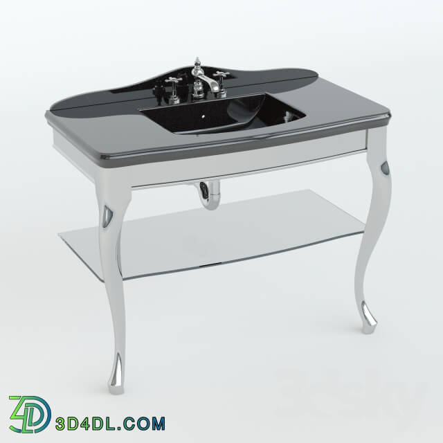 Wash basin - Single console washbasin JACQUELINE Devon_Devon