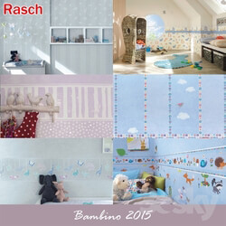 Wall covering - Children__39_s wallpaper collection Rasch Bambino 