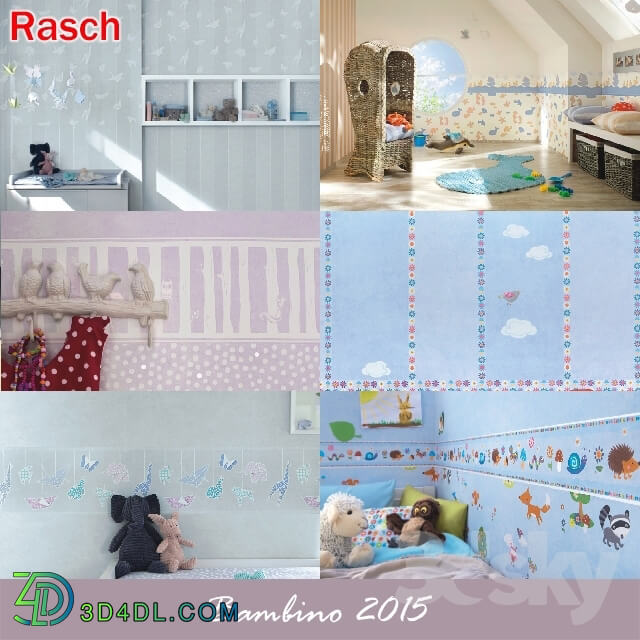 Wall covering - Children__39_s wallpaper collection Rasch Bambino