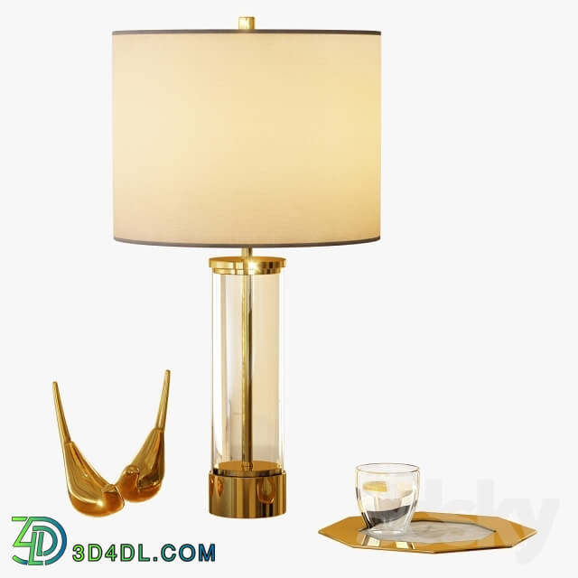 Table lamp - Acrylic Column Table Lamp