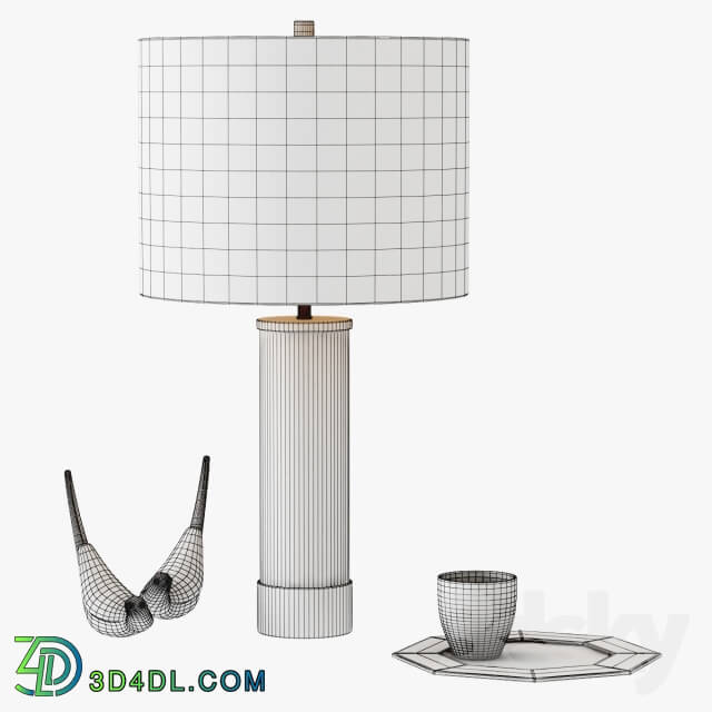 Table lamp - Acrylic Column Table Lamp