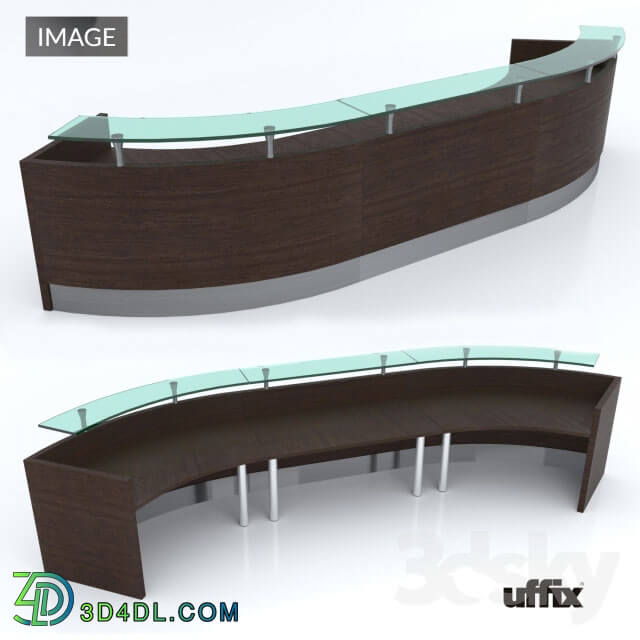 Office furniture - Uffix reception desk Image