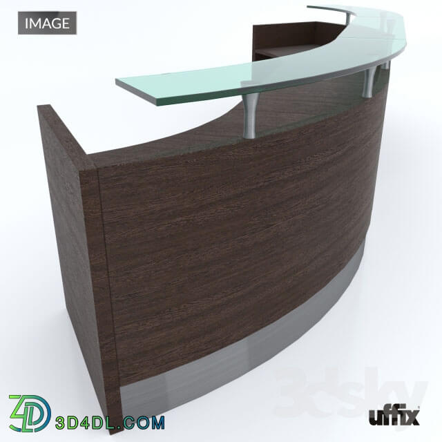 Office furniture - Uffix reception desk Image