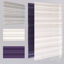 Bathroom accessories - Wall tile Tubadzin Colour violet _ white 