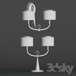 Wall light - Wall lamp and table lamp new classic 