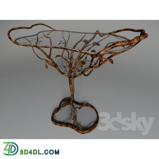 Table - Table-forged tree