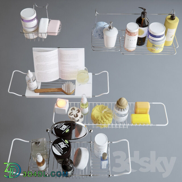 Bathroom accessories - Shelves for bathroom