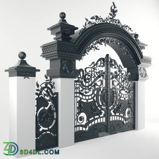 Other architectural elements - Gate Forged Arched