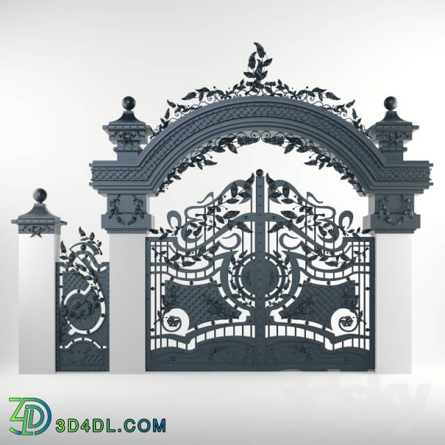 Other architectural elements - Gate Forged Arched