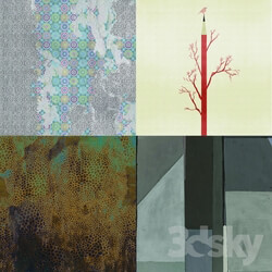 Wall covering - Wall_deco - Contemporary Wallpaper Pack 17 