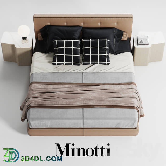 Bed - Minotti Bedford