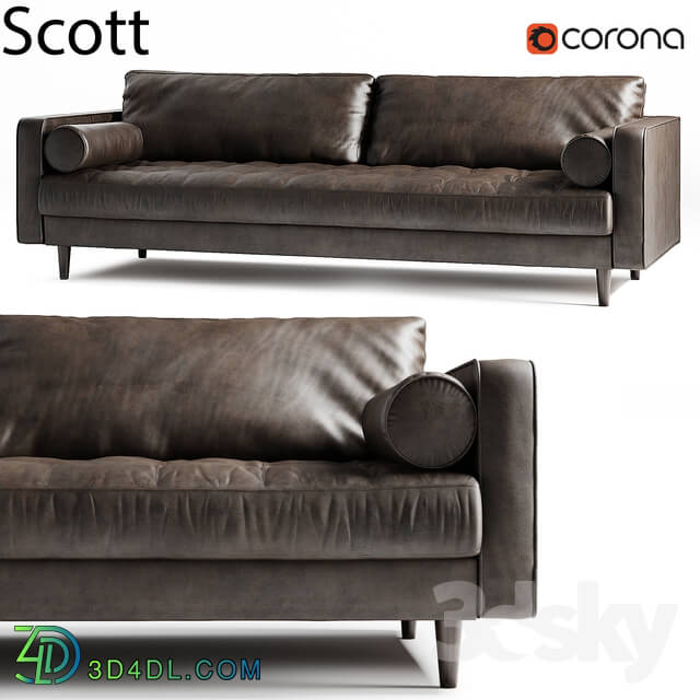 Sofa - Scott 3 Seater Sofa