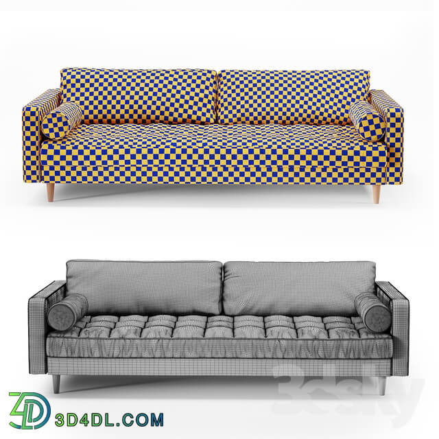 Sofa - Scott 3 Seater Sofa