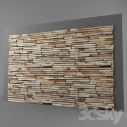 Other decorative objects - Wooden decorative panel 