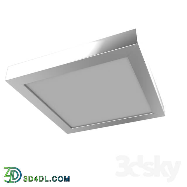 Spot light - 96247 LED ultra-thin recessed panel FUEVA 1_ 22W _LED_ 3000K_ 300x300_ IP44_ chrome