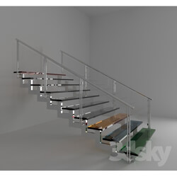 Staircase - Glass staircase 