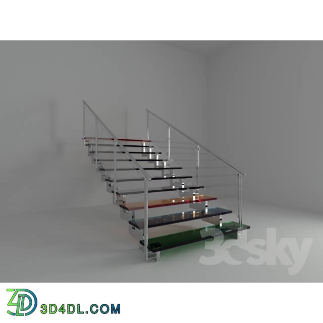 Staircase - Glass staircase