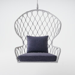 Arm chair - Tidelli Painho - Shell swing chair 